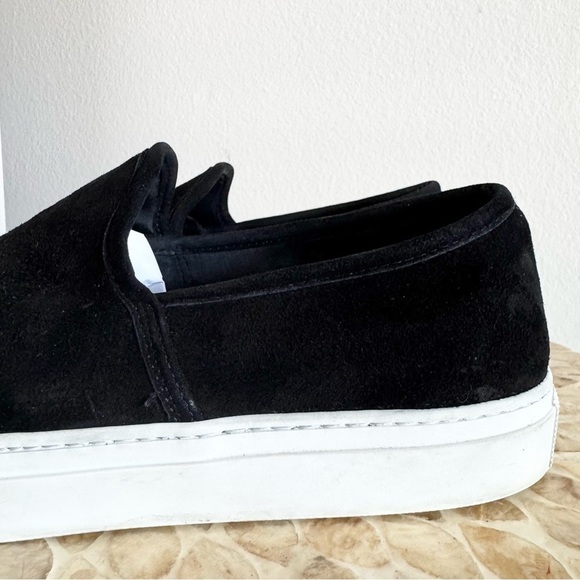 Jenni Kayne Black Slip- Ons Lounger Suede Sneakers Size 39 - Picture 3 of 11